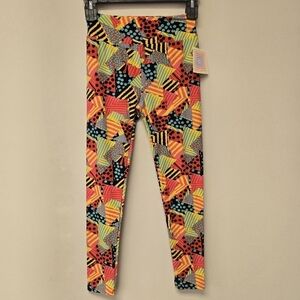 Lularoe 90s Retro Print Legging OS